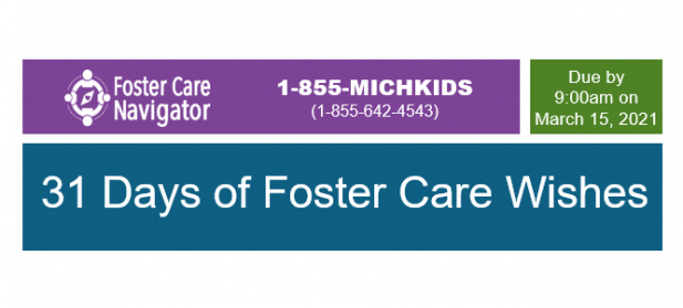 31 Days of Foster Care Wishes